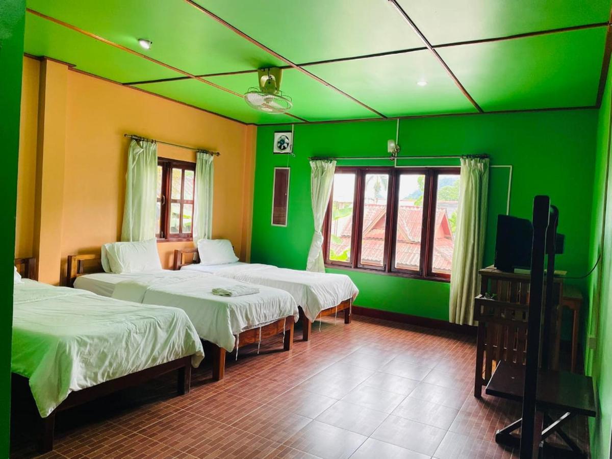 Bungalows Le Jardin Vangvieng Vang Vieng Buitenkant foto