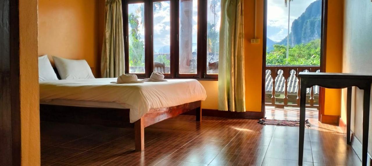 Bungalows Le Jardin Vangvieng Vang Vieng Buitenkant foto
