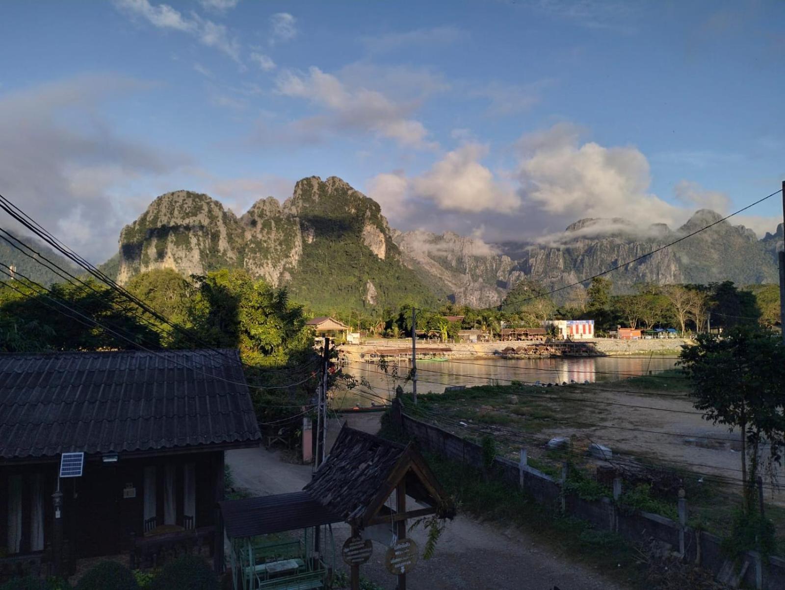 Bungalows Le Jardin Vangvieng Vang Vieng Buitenkant foto