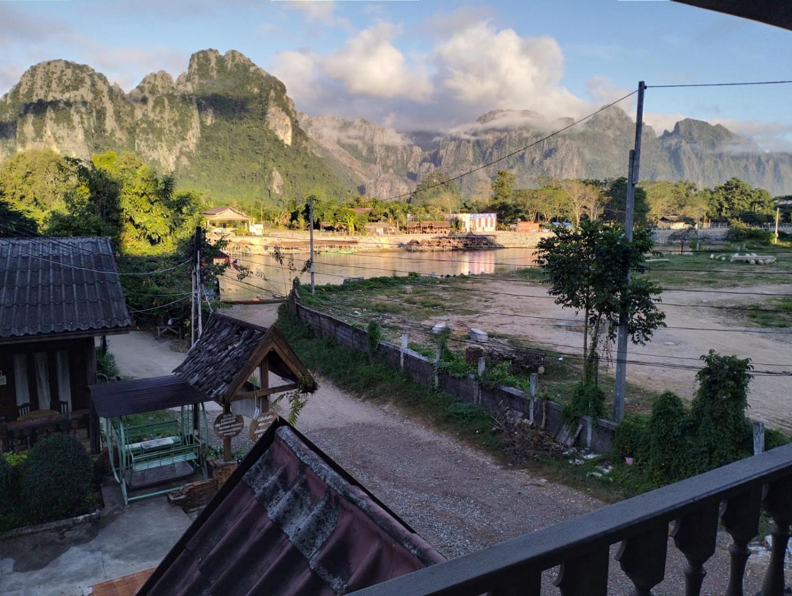 Bungalows Le Jardin Vangvieng Vang Vieng Buitenkant foto