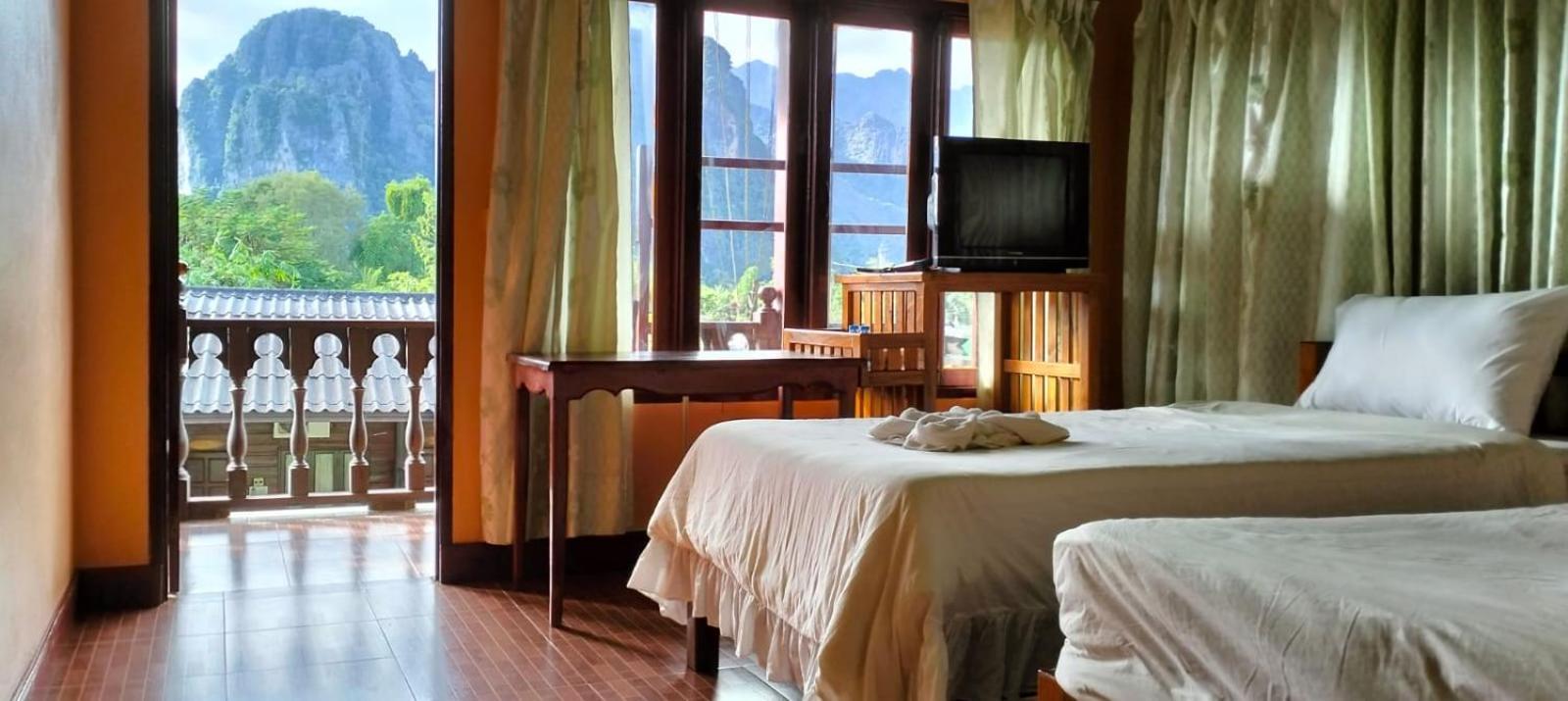 Bungalows Le Jardin Vangvieng Vang Vieng Buitenkant foto