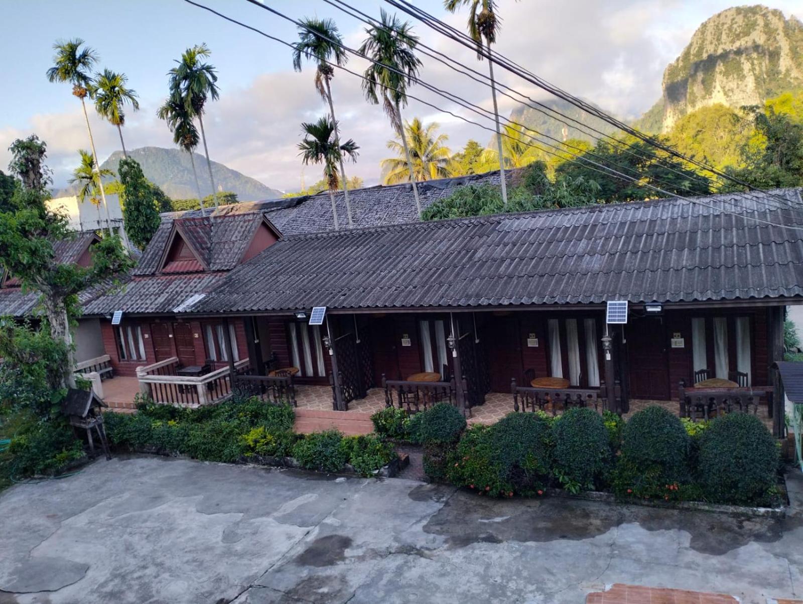 Bungalows Le Jardin Vangvieng Vang Vieng Buitenkant foto